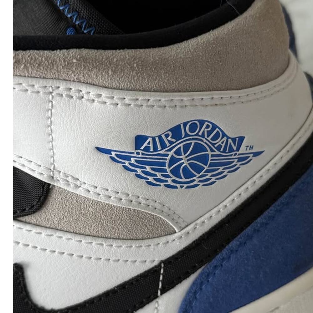 Nike Air Jordan 1 Mid “Royal Blue” Men’s Sneakers Size 9 - Picture 7 of 11